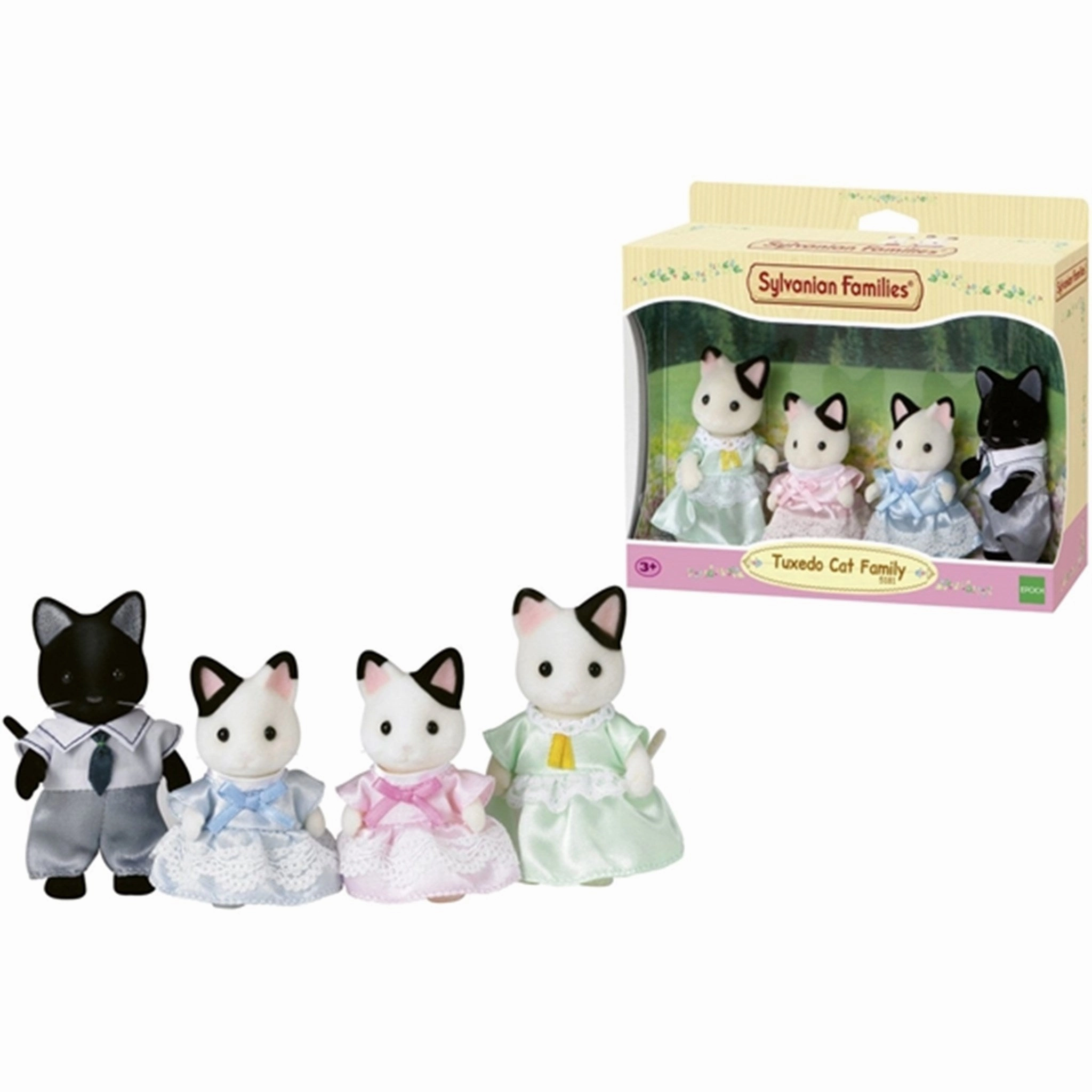 Sylvanian Families? Tuxedo Cat Family