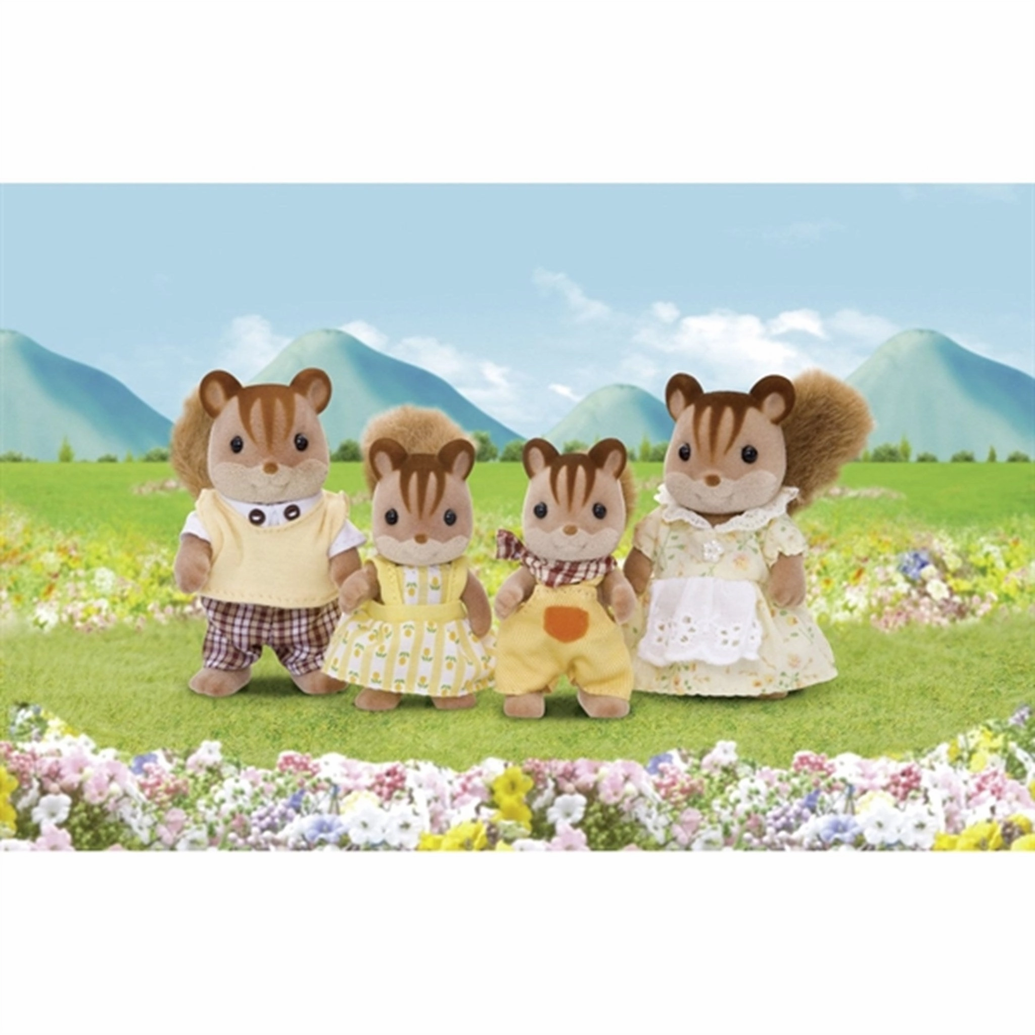 Sylvanian Families? Walnut Squirrel Family