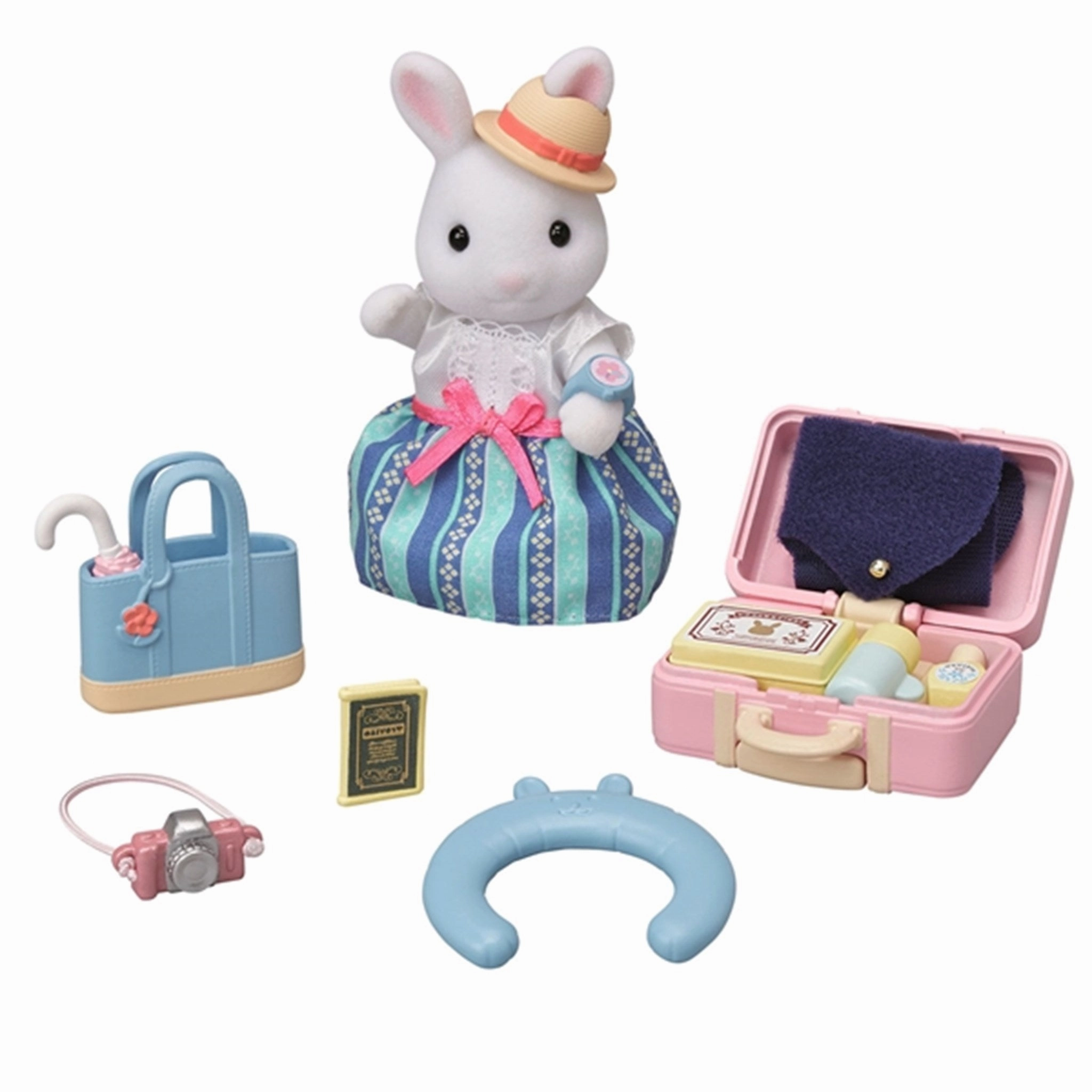 Sylvanian Families? Weekend Travel Set Snow Rabbit Mother