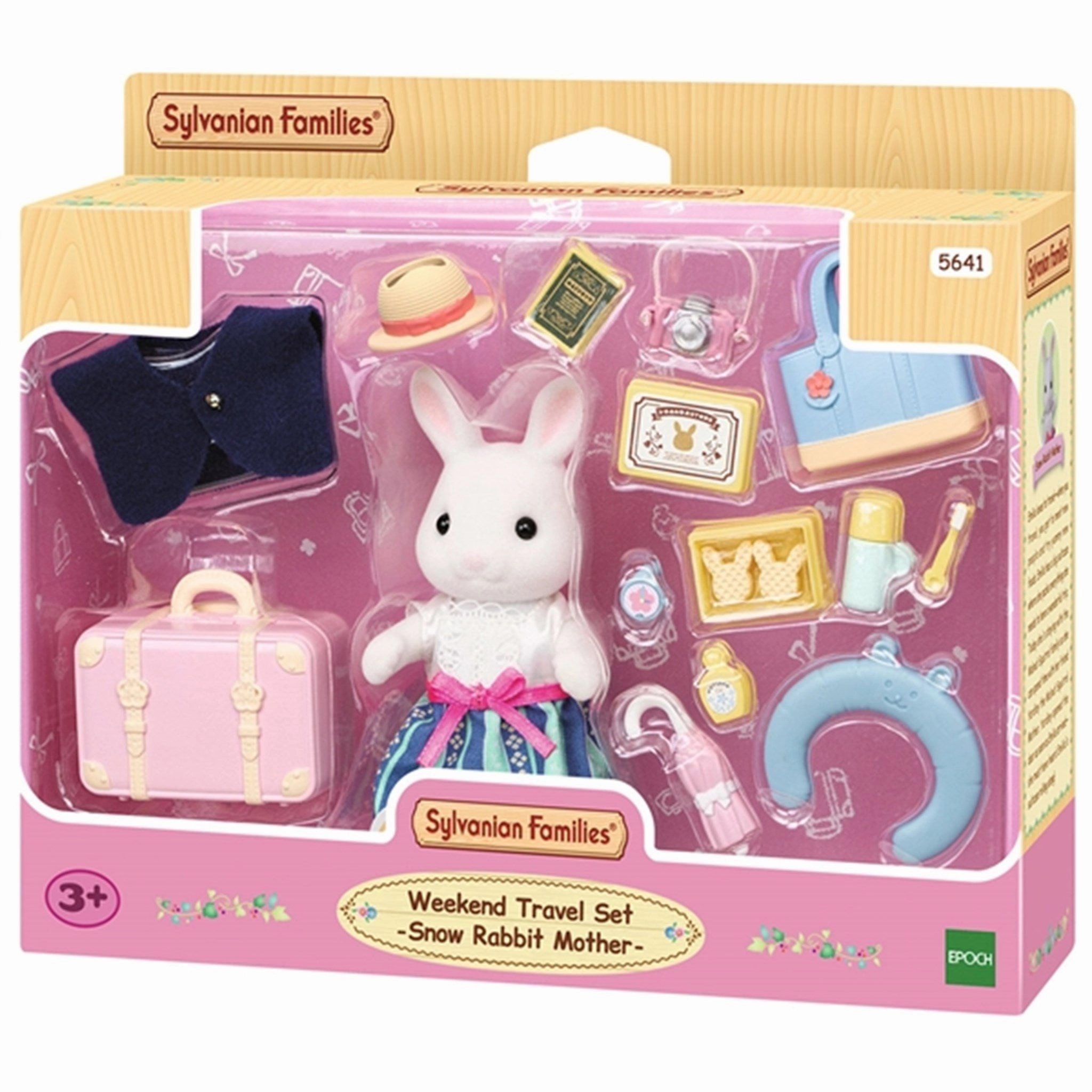 Sylvanian Families? Weekend Travel Set Snow Rabbit Mother
