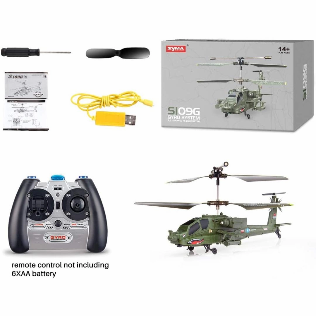 Syma S109G 3.5 Channel RC Helicopter with Gyro