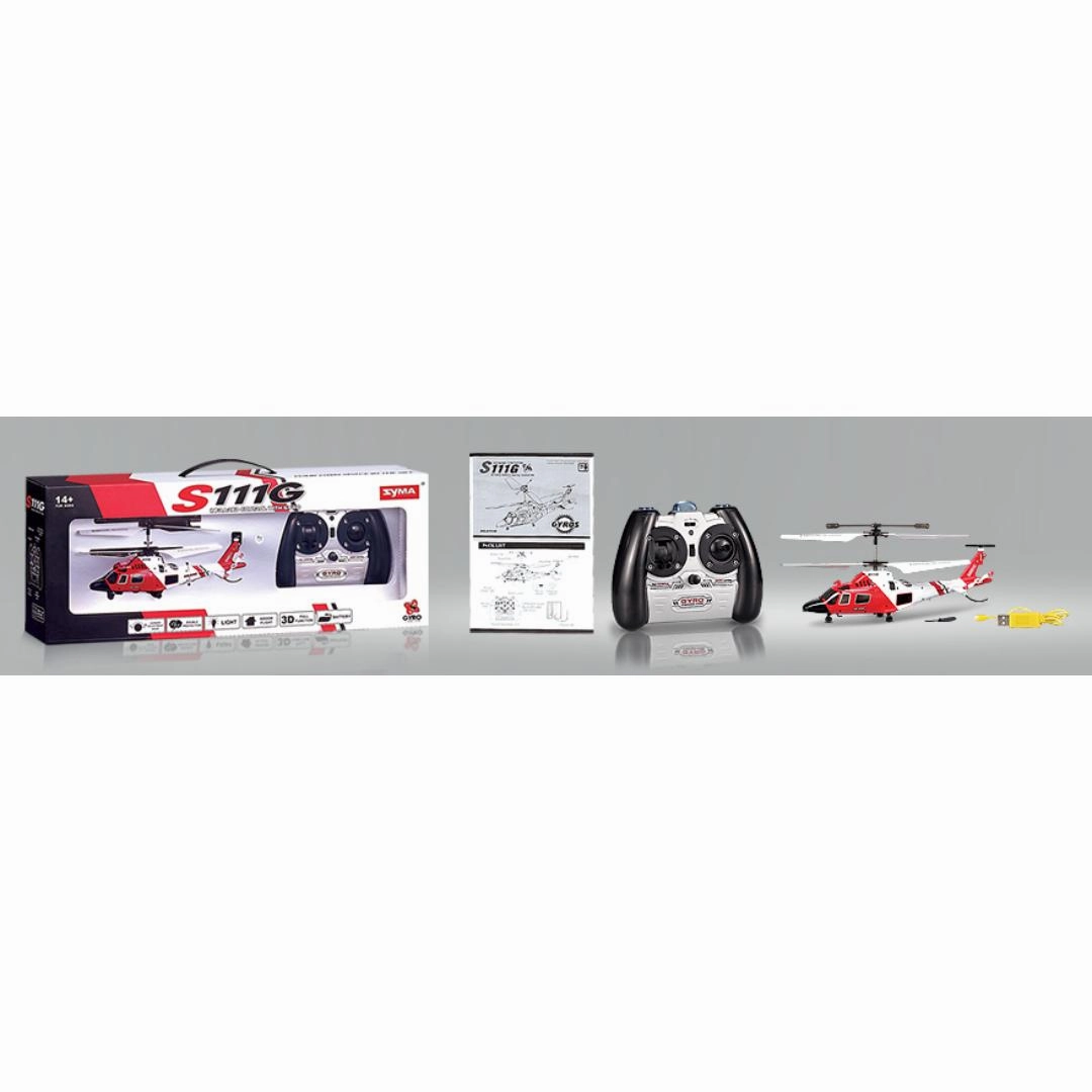 Syma S111G 3.5 Channel RC Helicopter with Gyro