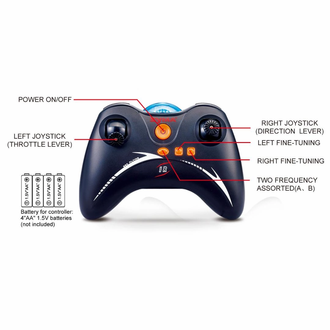 Syma S5 3.5 Channel Infrared RC Helicopter with Gyro