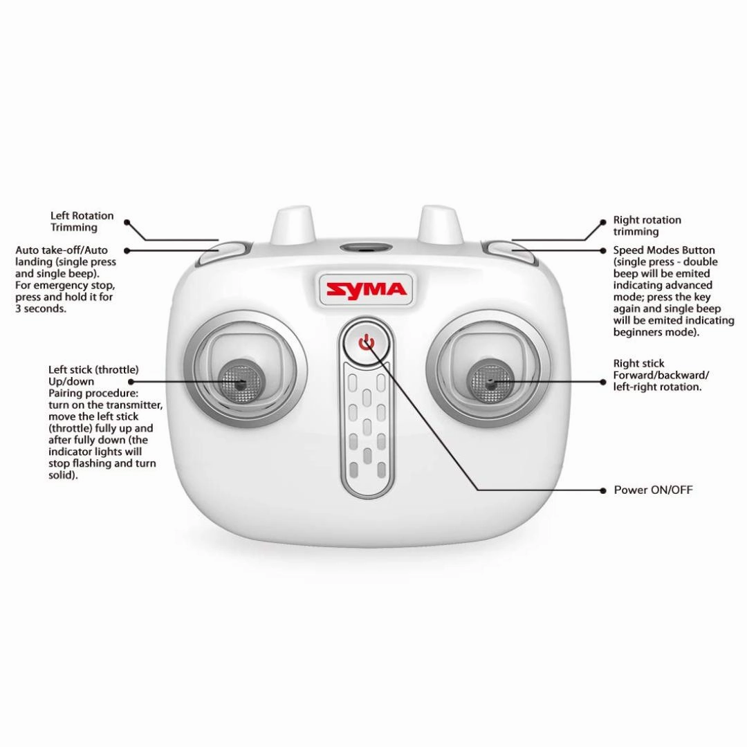 Syma Z5 quadcopter 2.4 GHz radio-controlled Auto Hover Foldable Quadcopter