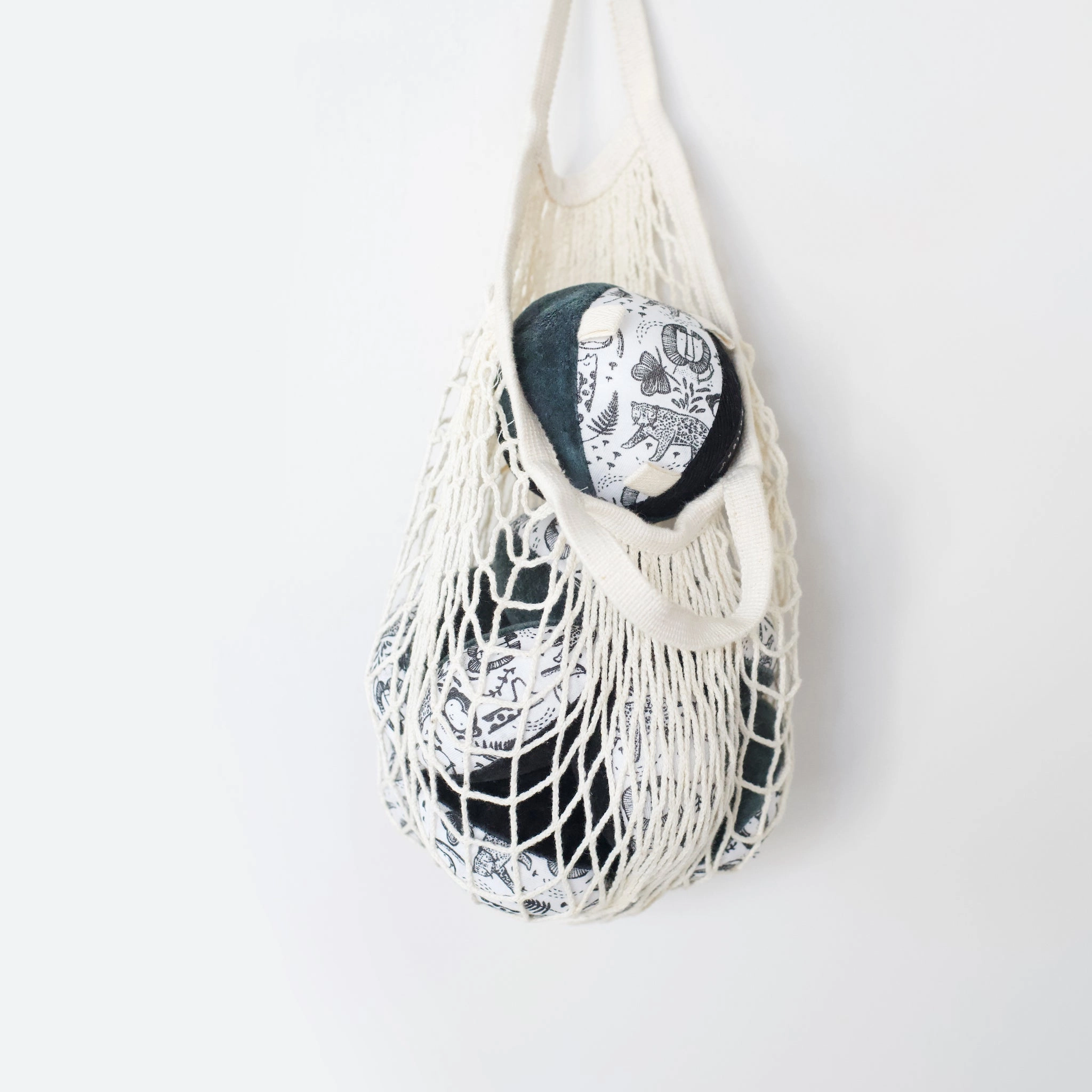 Taggy Ball With Rattle - Wild