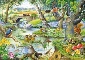 Tales Of The River - BIG 500 Piece Jigsaw Puzzle