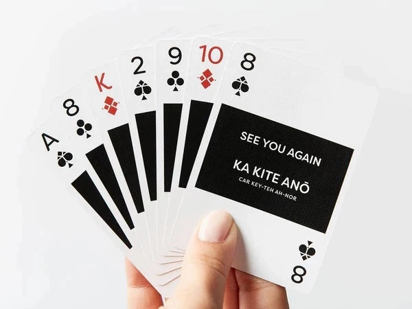 Te Reo language playing cards Lingo