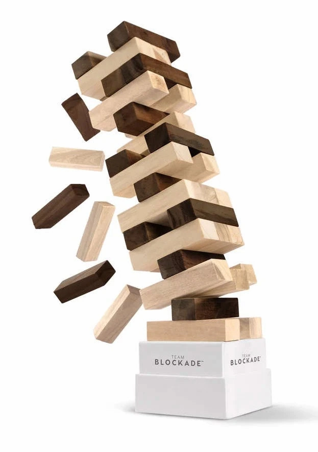 Team Blockade jenga