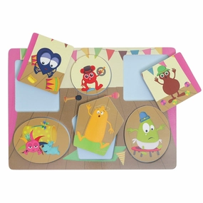 Teddykompaniet Babblarna - Puzzle, Flelser