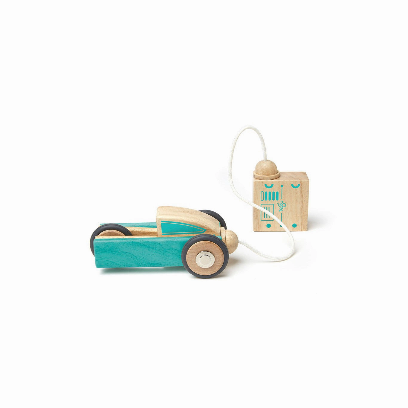 Tegu Future Circuit Racer Magnetic Wooden Blocks