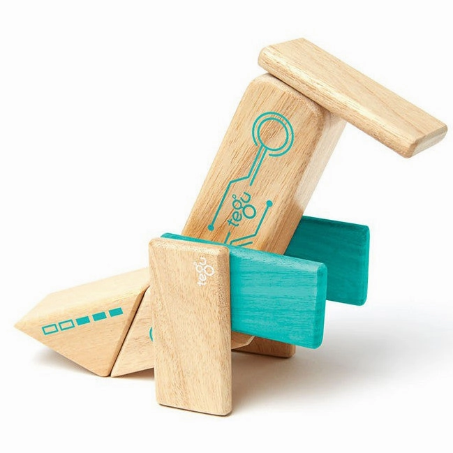 Tegu Future Robo Magnetic Wooden Block