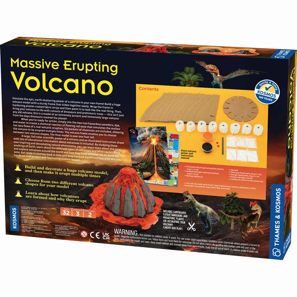 Thames & Kosmos Signature Massive Erupting Volcano