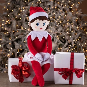 The Elf on the Shelf Plushee Pals Huggable - Girl, Light Tone 27