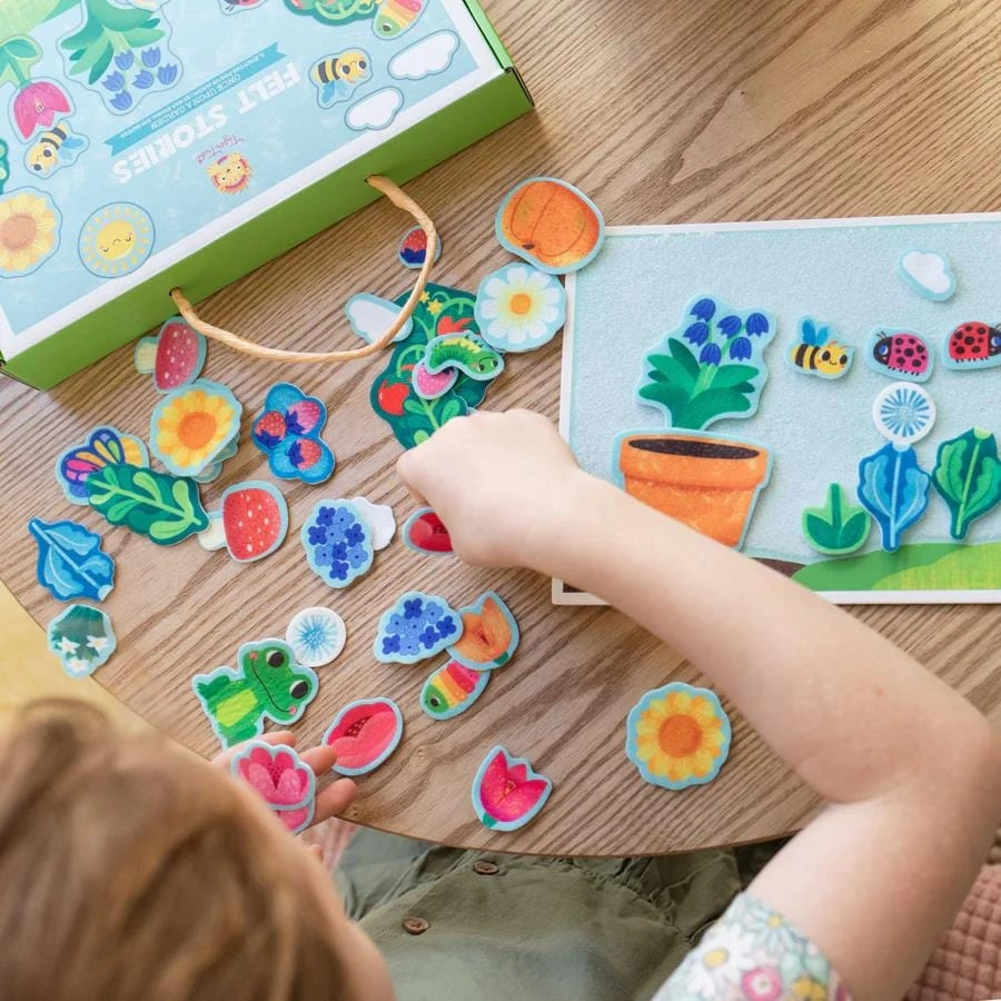 Tiger Tribe Felt Stories - Once Upon A Garden