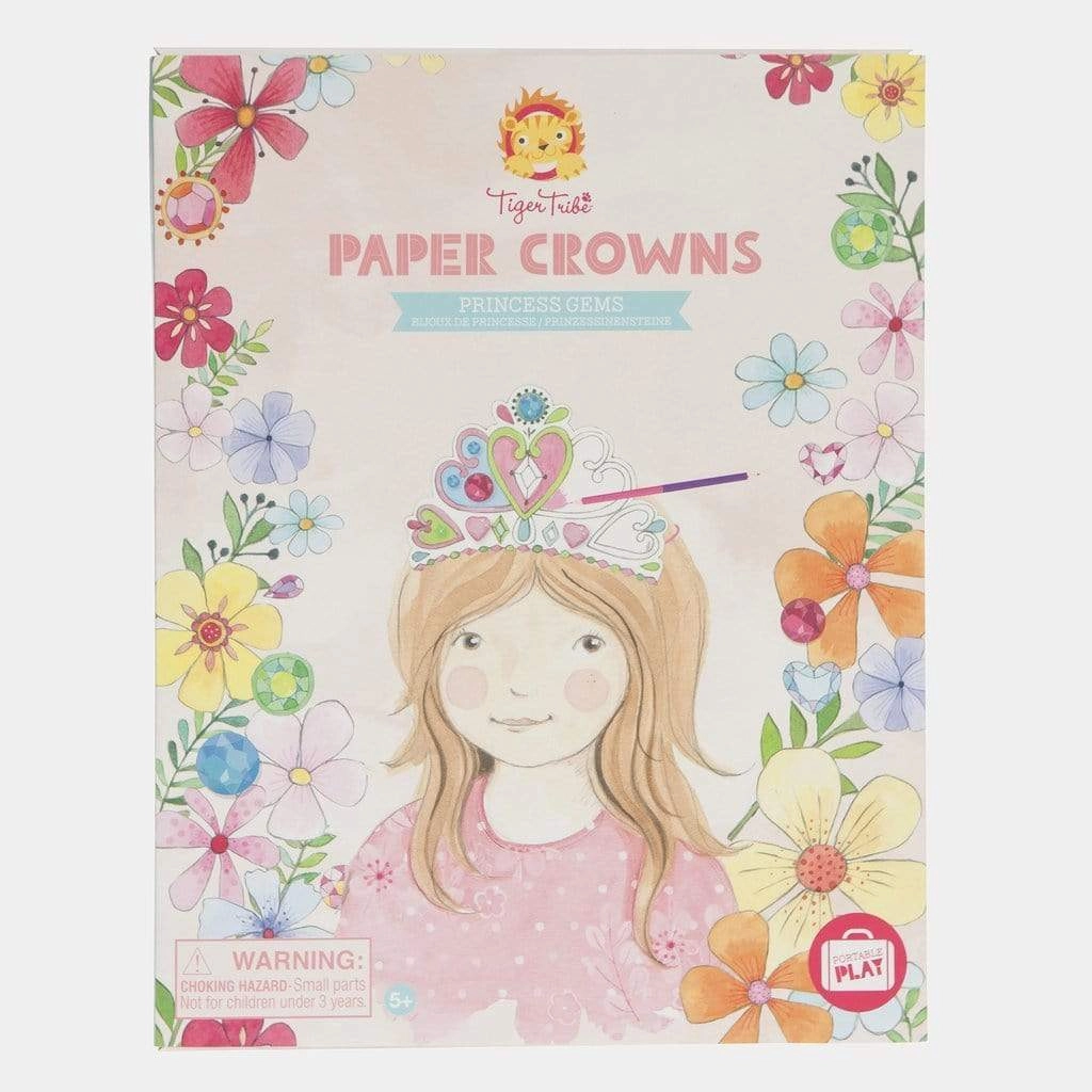 Tiger Tribe Paper Crowns-Princess Gems