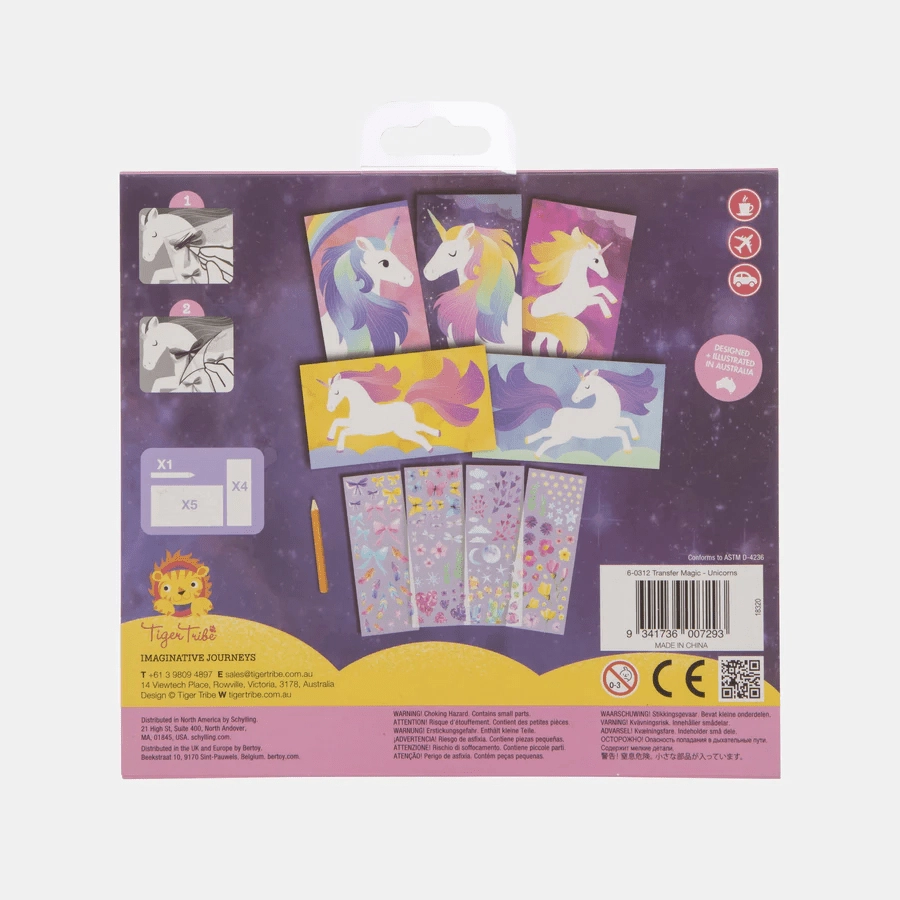 Tiger Tribe Transfer Magic - Unicorns