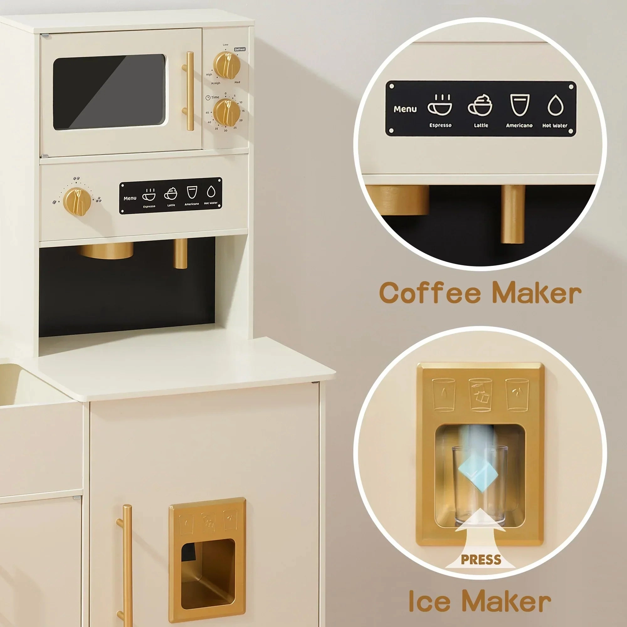 Tiny Land Trendy Home Style Play Kitchen