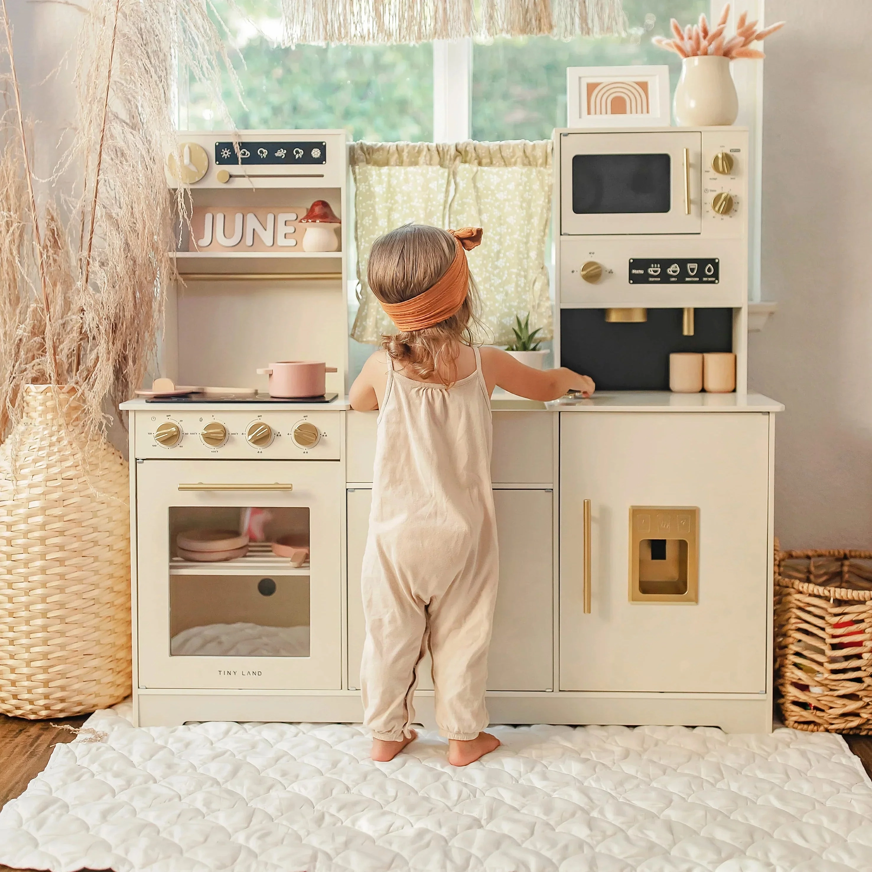 Tiny Land Trendy Home Style Play Kitchen