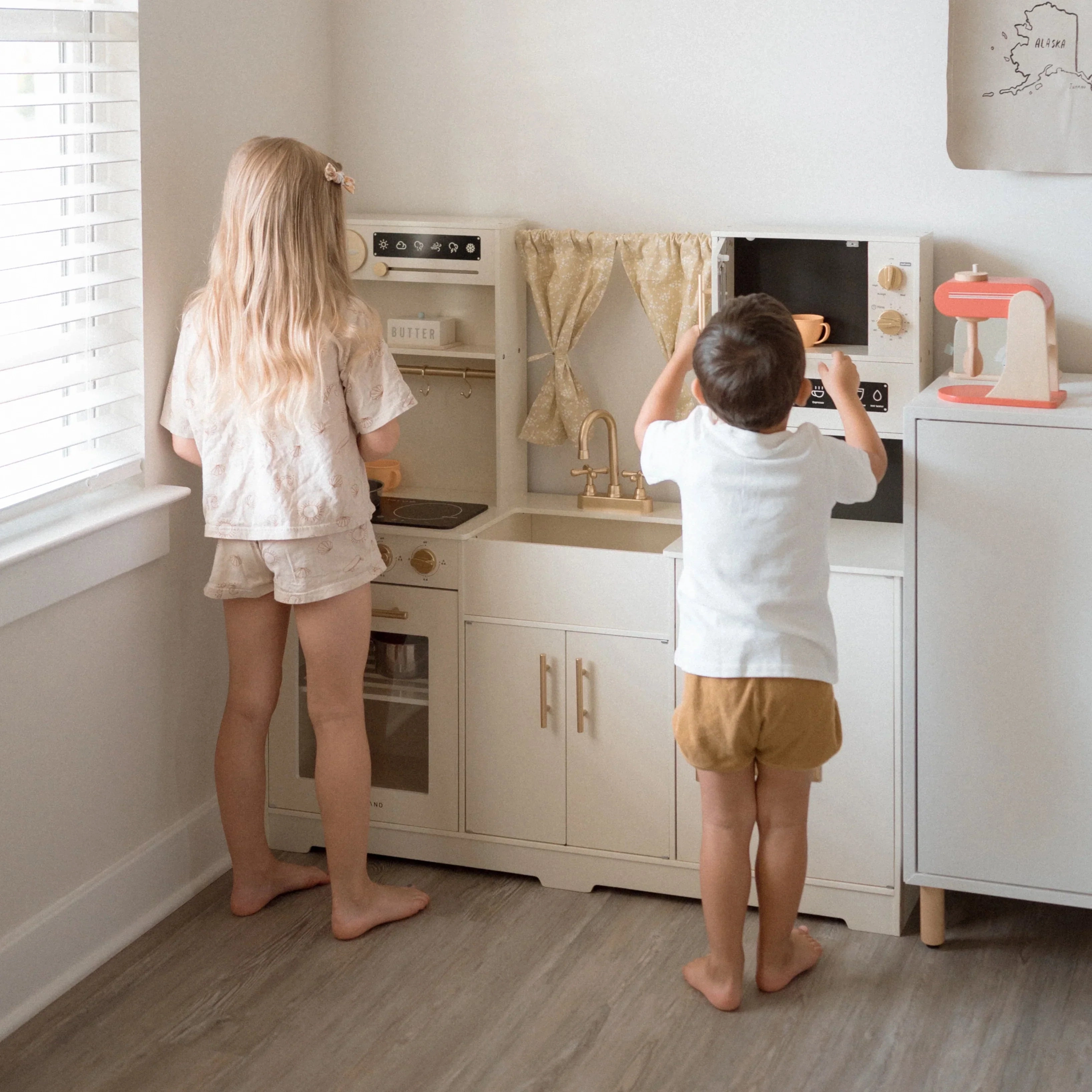 Tiny Land Trendy Home Style Play Kitchen