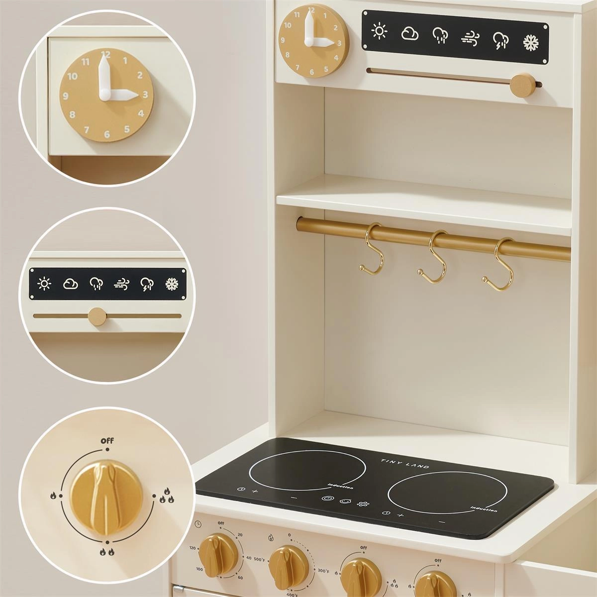 Tiny Land Trendy Home Style Play Kitchen
