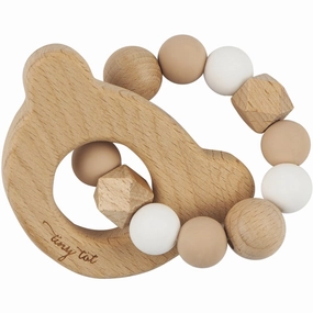 Tiny Tot Rattle Nordic Love Teddy Sne   Havre