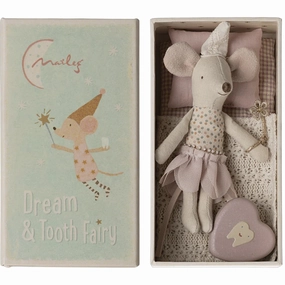 Tooth Fairy Mouse Little Sister in Box