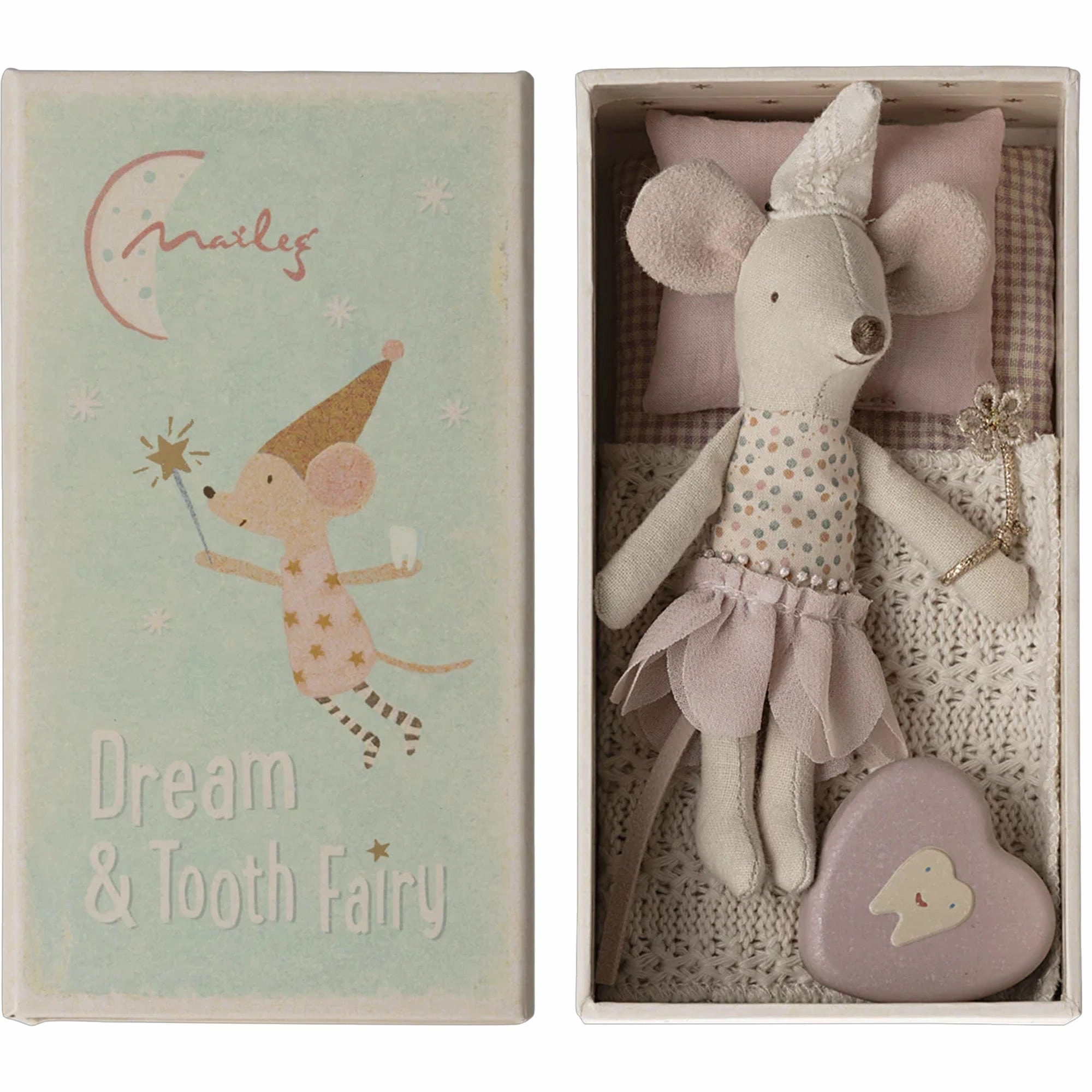 Tooth Fairy Mouse Little Sister in Box