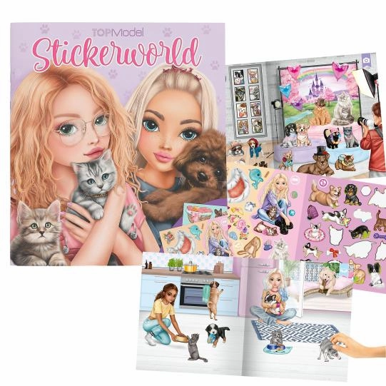 TOPModel - Stickerworld - Kitty Doggy