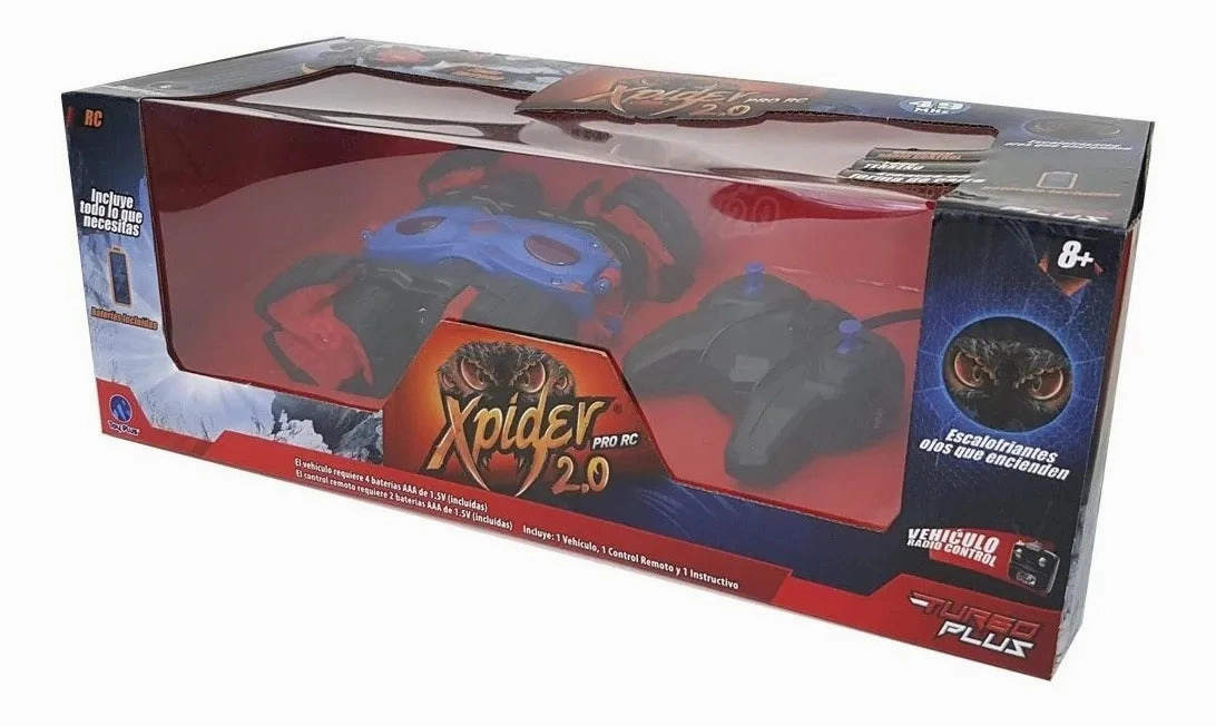 Toy Plus Xpider 2.0 Pro RC - Blue Red
