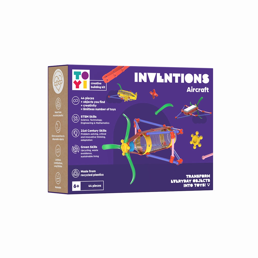 Toyi Inventions Aircraft Building Kit