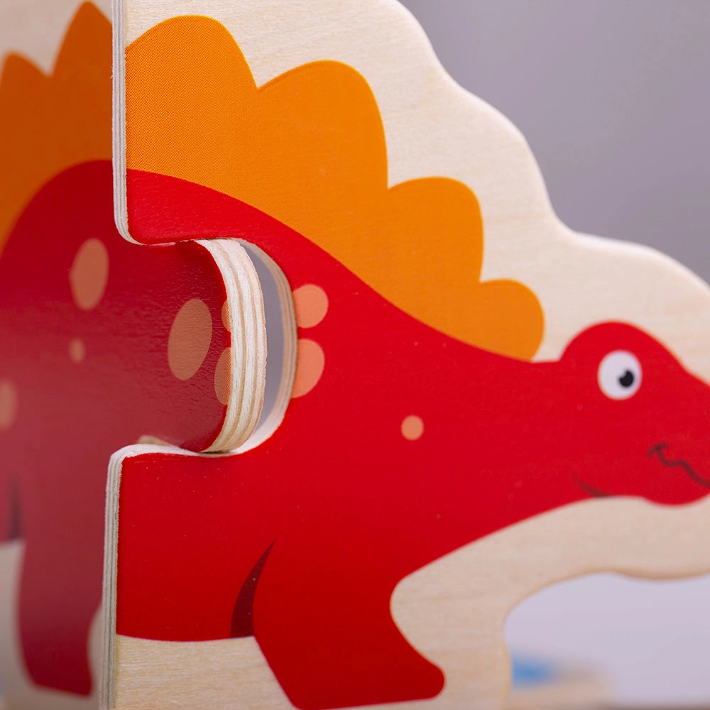 Two Piece Puzzles - Dinosaur