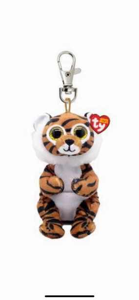 Ty Beanie Boo's Key Ring -Clawdia the Tiger