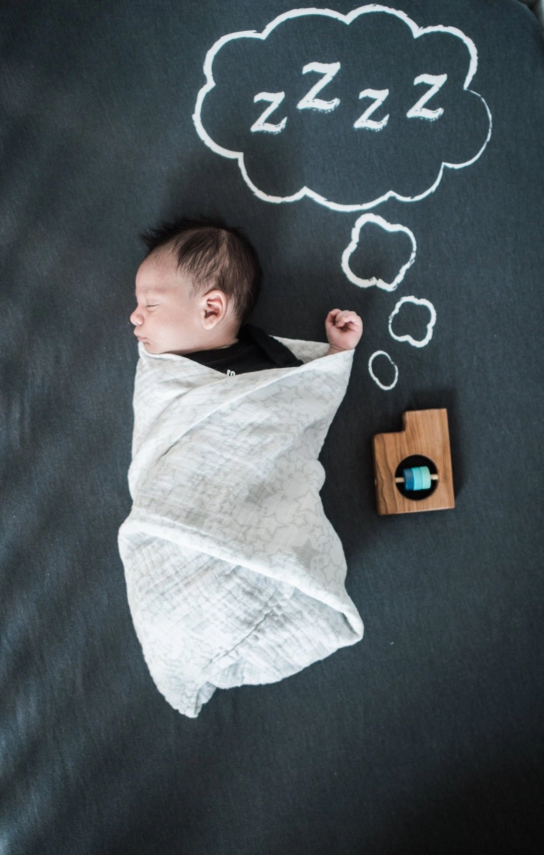 Utah State Wooden Baby Rattle