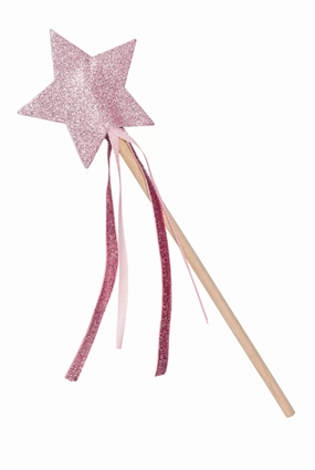 Wand - Glitter - Pink Star