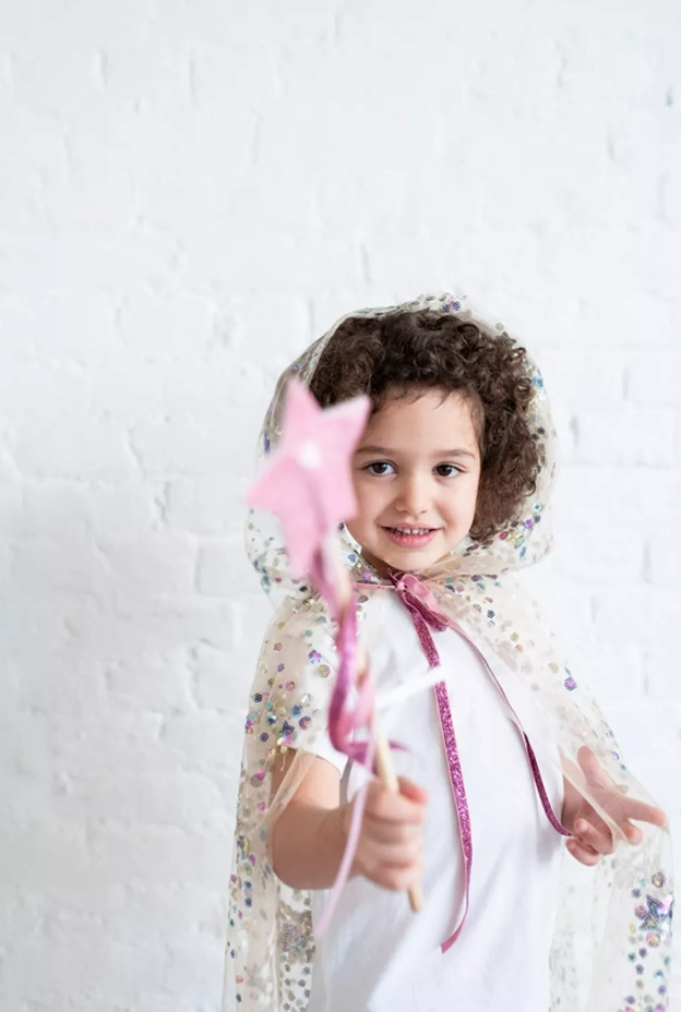 Wand - Glitter - Pink Star