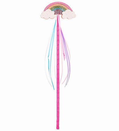 Wand - Magic Wand W/Rainbow - Pink