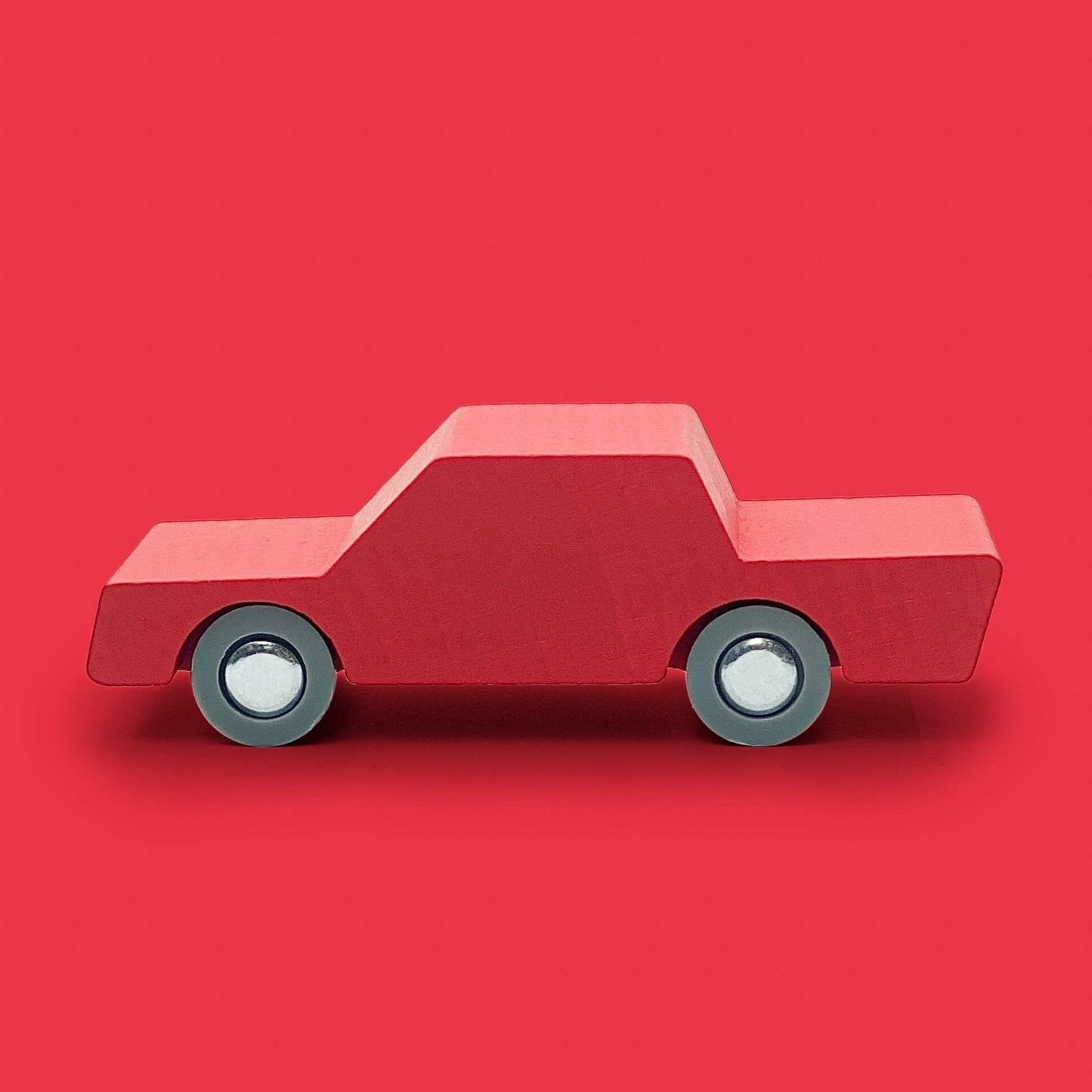 Waytoplay Back & Forth Car - Rustic Red