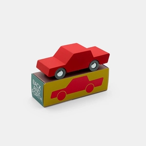 Waytoplay Back & Forth Car - Rustic Red
