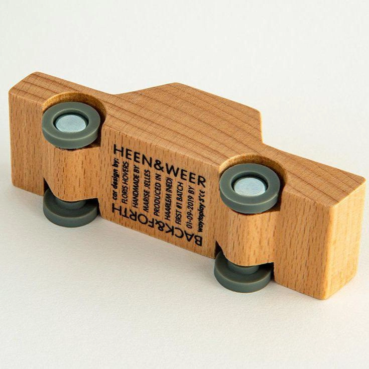 Waytoplay Back & Forth Car - Wood