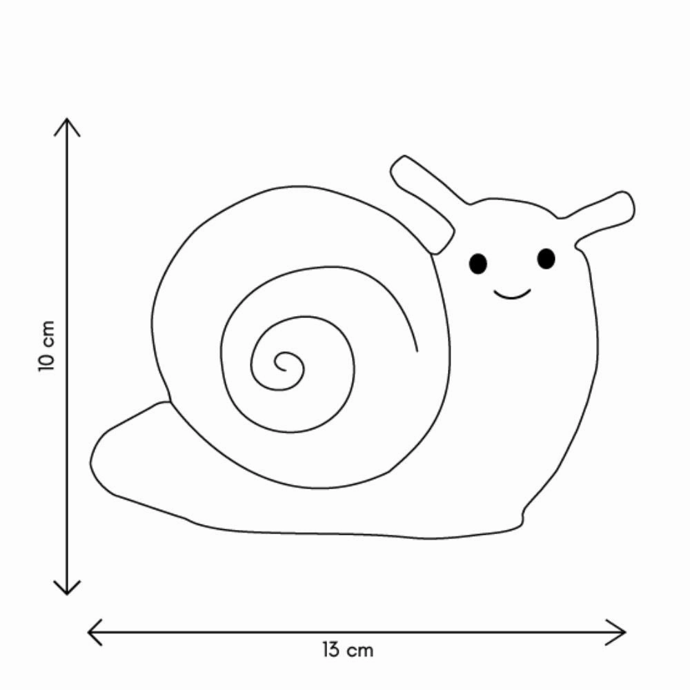 Wild & Soft Garden Friends Snail