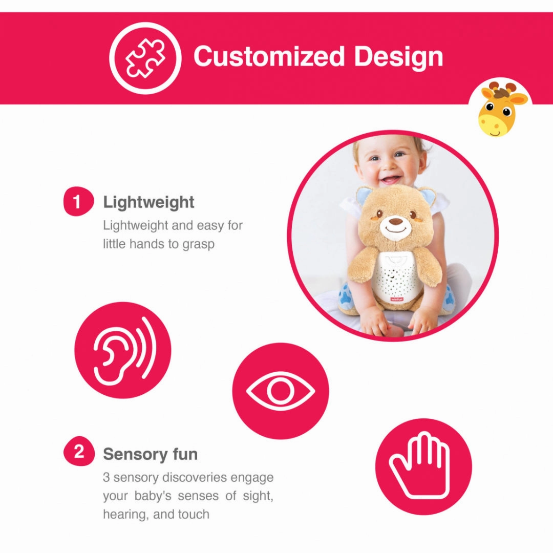 Win fun 2-in-1 Starry Lights Bear