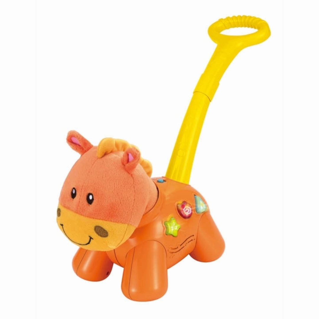 Win fun Push N Walk Pony - Orange