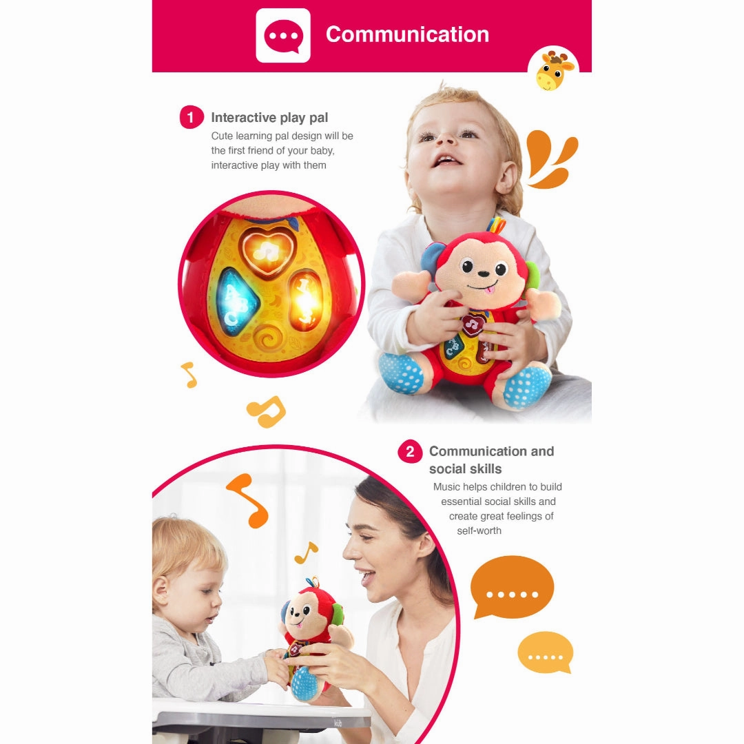 Win Fun Sing 'N Learn Animal Pal - Monkey