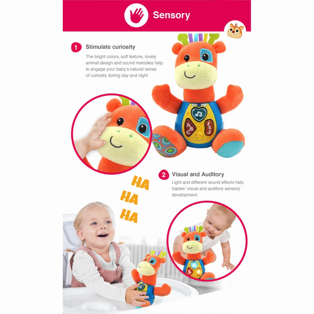 Win Fun Sing 'N Learn with Me Patch the Giraffe