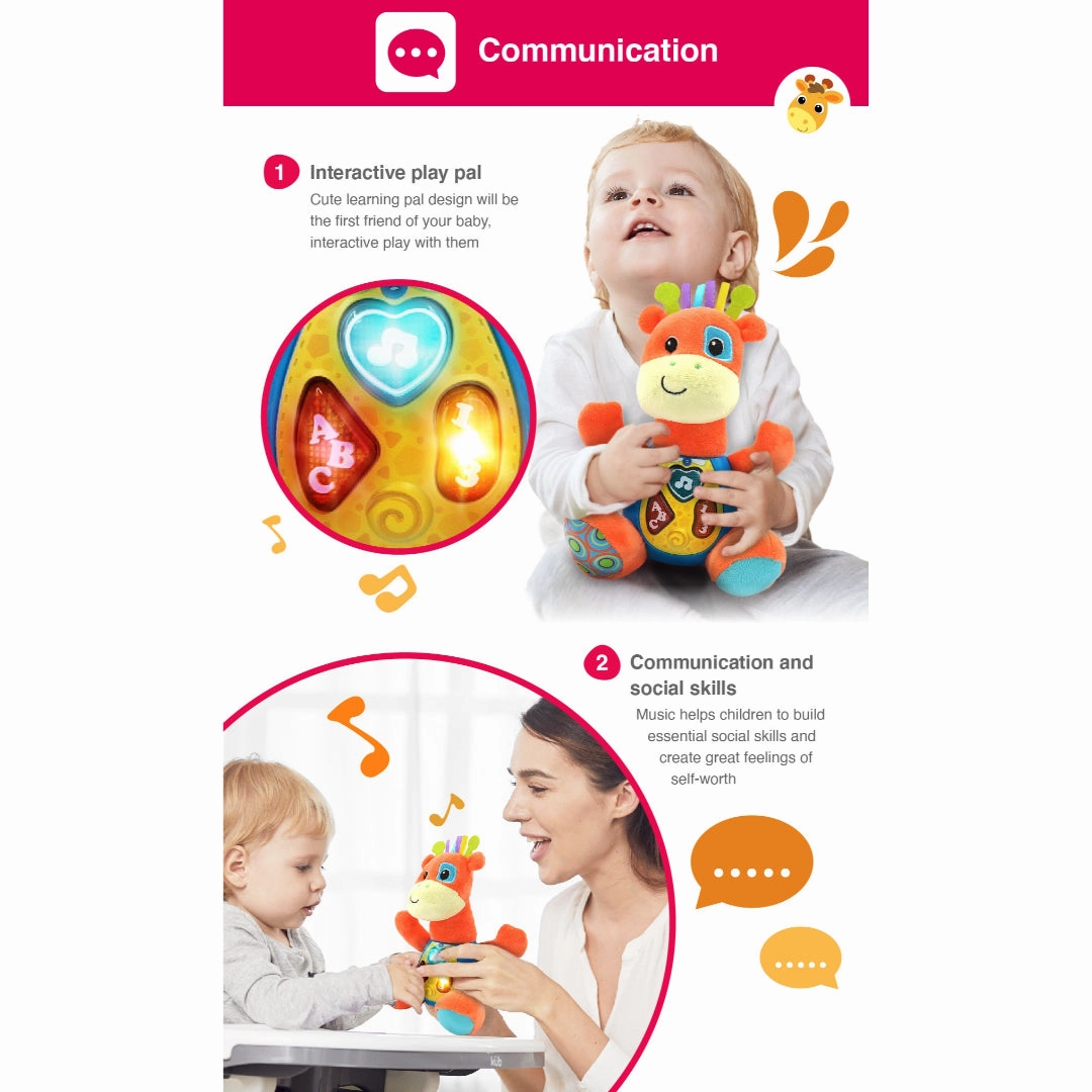 Win Fun Sing 'N Learn with Me Patch the Giraffe