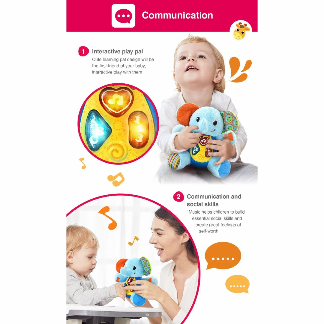 Win fun Sing n Learn With Me - Timber the Elephant
