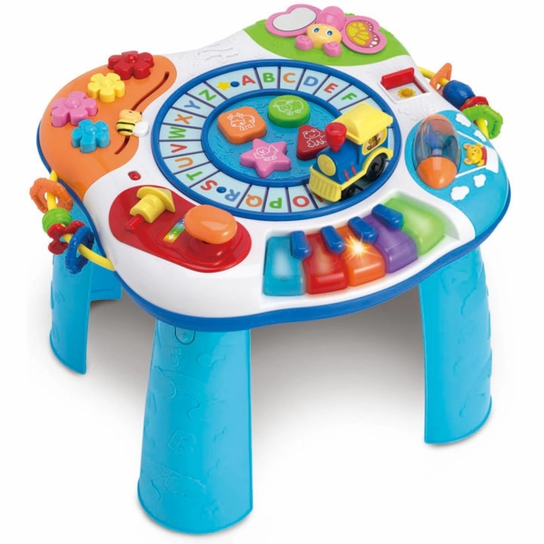 Winfun - Letter Train Piano Table Baby Gear for Kids age 12M 