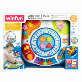 Winfun - Letter Train Piano Table Baby Gear for Kids age 12M 
