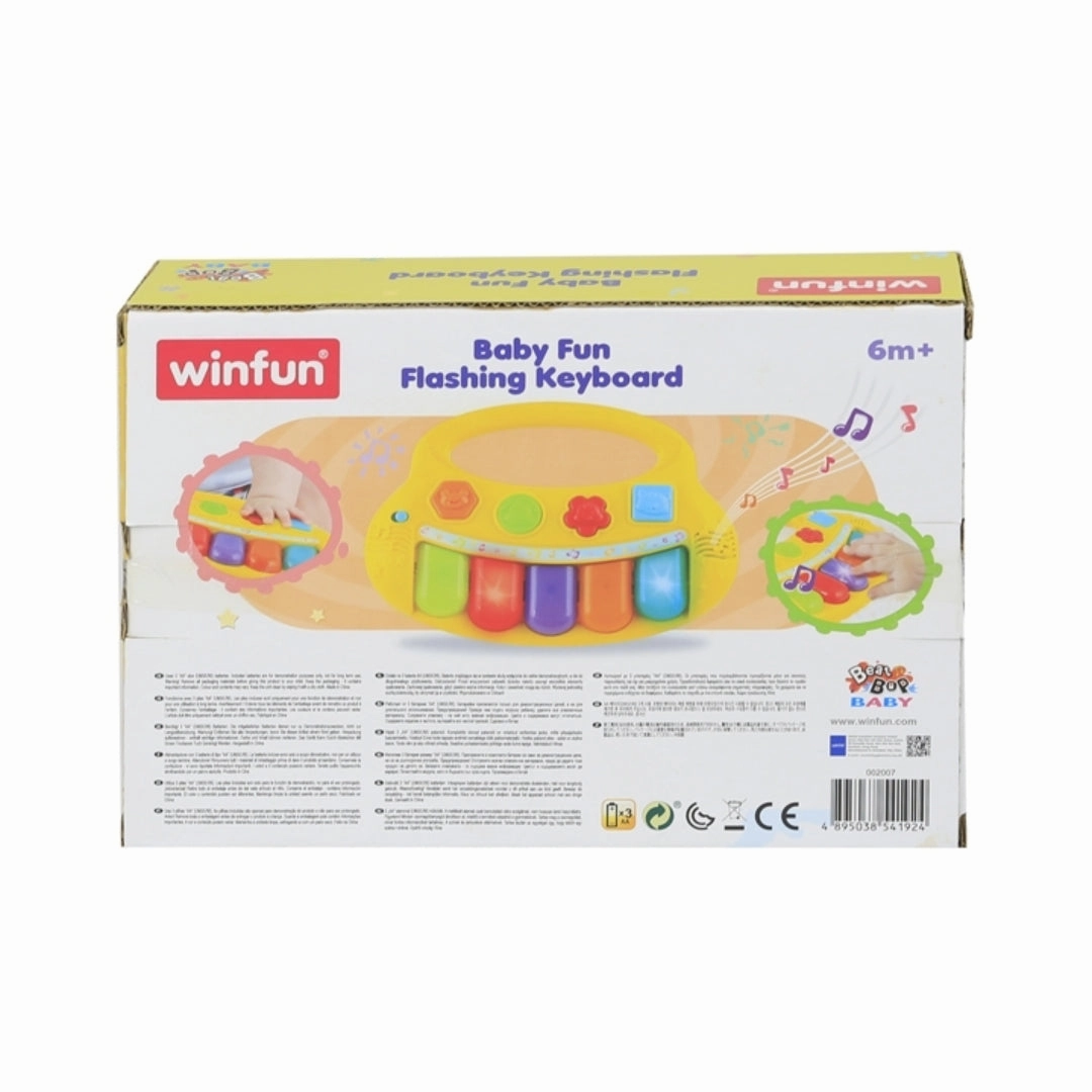 Winfun Baby Fun Flashing Keyboard Light and Musical Toy