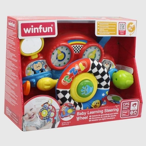 WinFun Baby Learning Steering Wheel Kids Toy